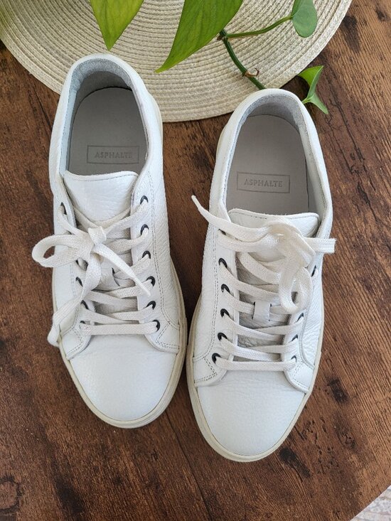 Asphalte Shoes - Asphalte white sneakers